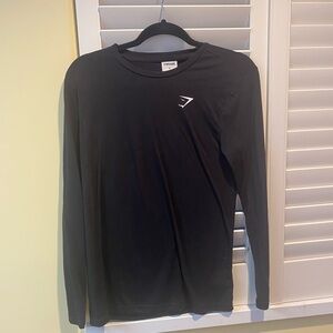 Gymshark Black Long Sleeve Tee